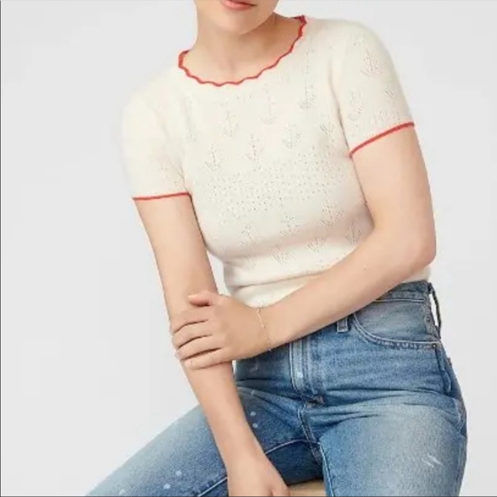 J crew cashmere top